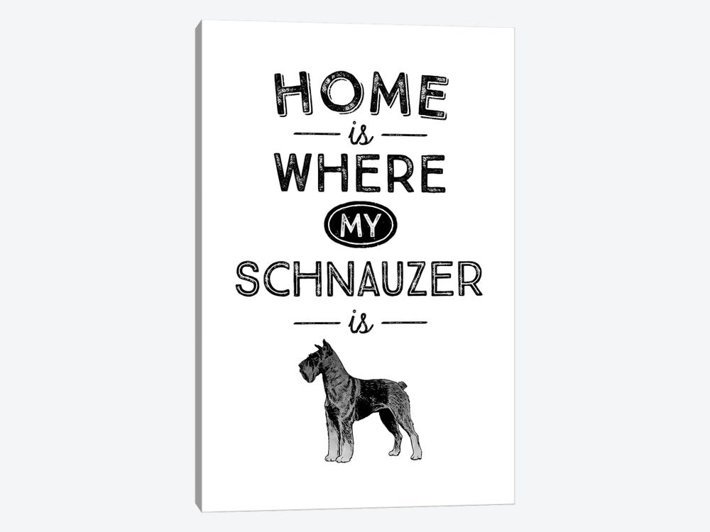 Schnauzer by Alchera Design Posters 1-piece Canvas Art