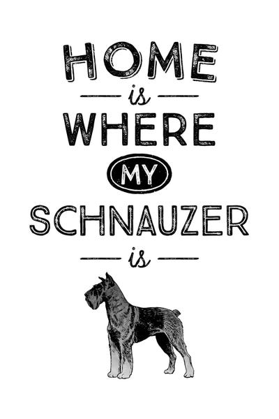 Schnauzers: Schnauzer by Alchera Design Posters