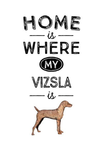 Vizslas: Vizsla by Alchera Design Posters