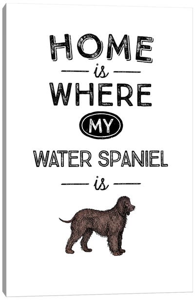 Water Spaniel Canvas Art Print - Spaniels