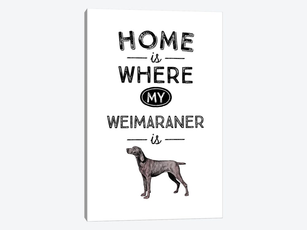 Weimaraner by Alchera Design Posters 1-piece Canvas Art