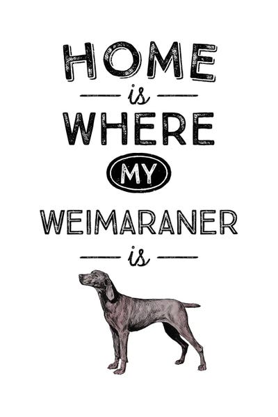 Weimaraners: Weimaraner by Alchera Design Posters