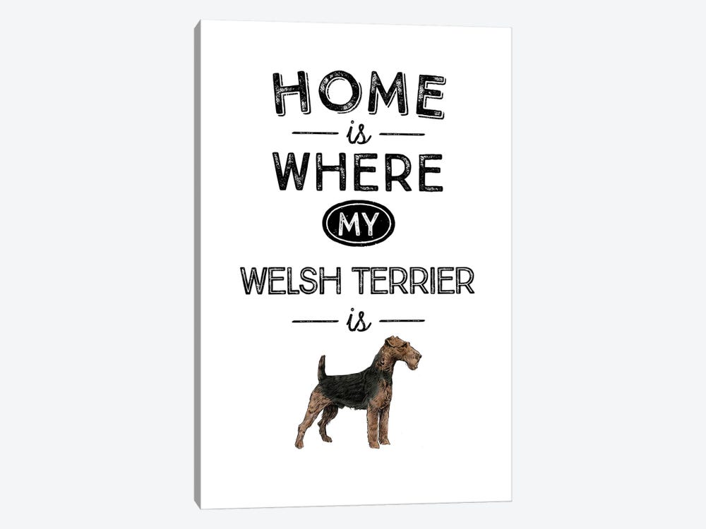 Welsh Terrier by Alchera Design Posters 1-piece Art Print