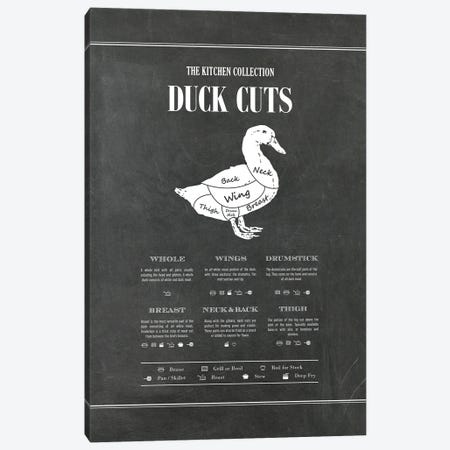 Duck Cuts - Chalk Canvas Print #ACE73} by Alchera Design Posters Canvas Print