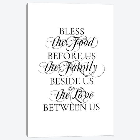 Bless the Food Canvas Print #ACE80} by Alchera Design Posters Canvas Wall Art