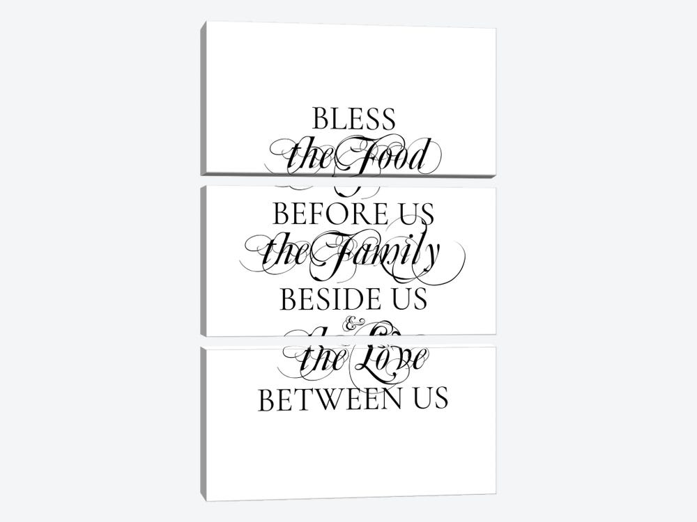 Bless the Food by Alchera Design Posters 3-piece Canvas Art