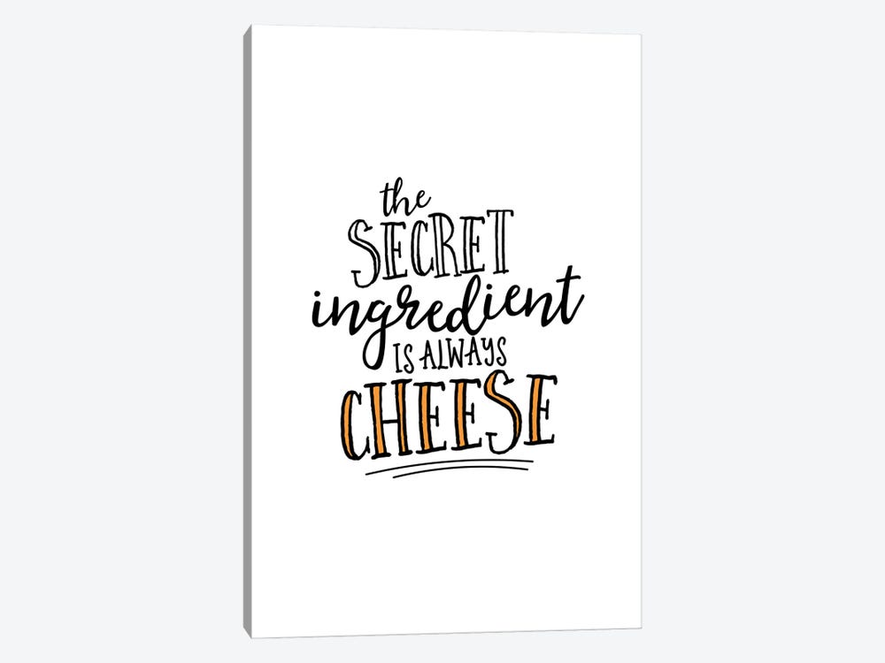 The Secret Ingredient Is Cheese by Alchera Design Posters 1-piece Canvas Wall Art