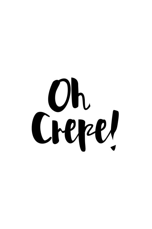 Oh Crepe! by Alchera Design Posters wall art