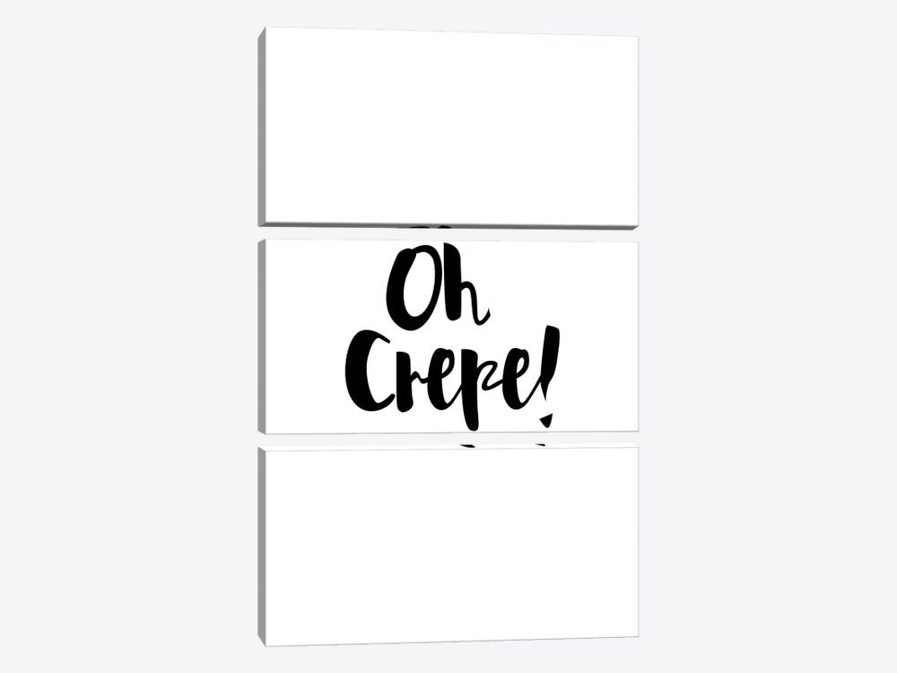 Oh Crepe! by Alchera Design Posters 3-piece Canvas Wall Art