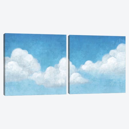 Cloudy Diptych Canvas Print Set #ACI2HSET001} by Andrea Ciullini Canvas Print