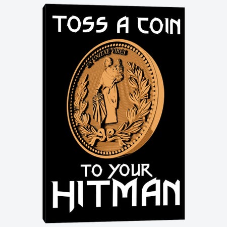 Toss A Coin To Your Hitman Canvas Print #ACM118} by Antonio Camarena Canvas Print