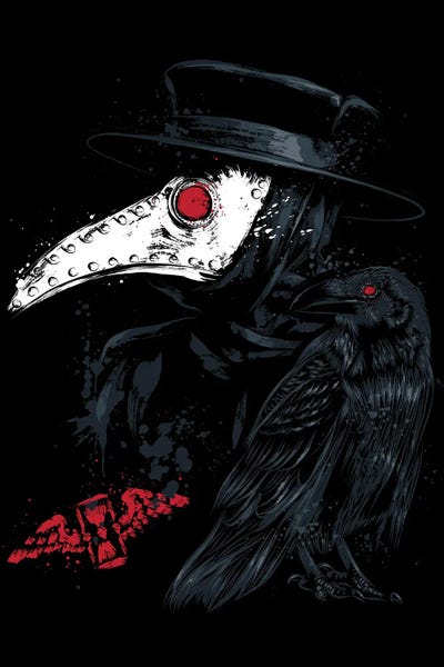 Plague Doctor by Antonio Camarena canvas print