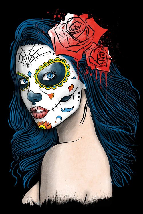 La Calavera Catrina by Antonio Camarena wall art
