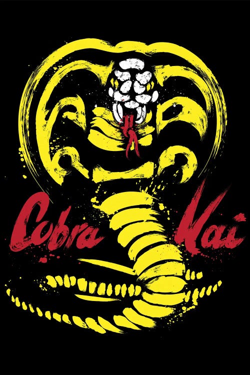 I Am Cobra Kai by Antonio Camarena wall art