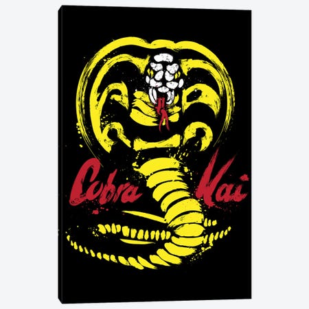 I Am Cobra Kai Canvas Print #ACM138} by Antonio Camarena Canvas Art Print
