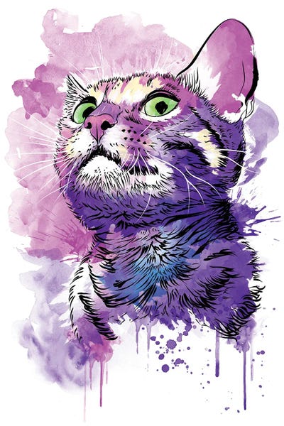Cat Watercolor