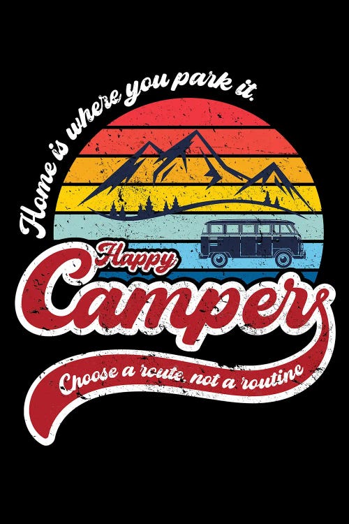 Happy Camper by Antonio Camarena wall art