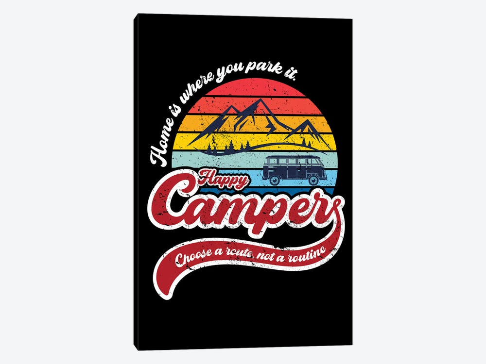 Happy Camper by Antonio Camarena 1-piece Canvas Wall Art