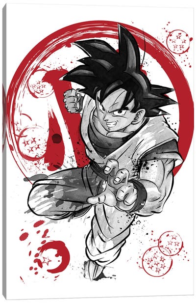 Kakarot Canvas Art Print - Goku