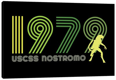 USCSS Nostromo 1979 Canvas Art Print - '70s TV & Movies