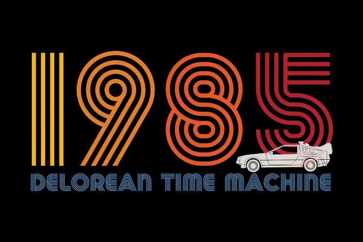 DeLorean Tim Machine 1985