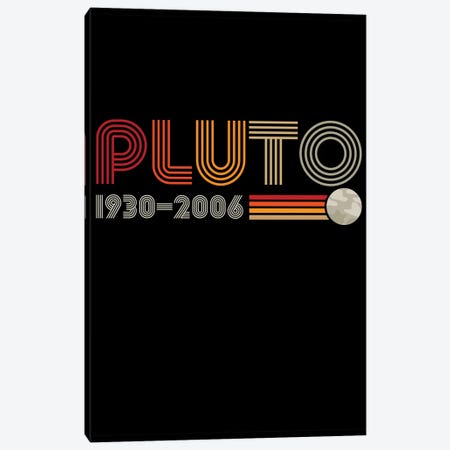 Pluto Canvas Print #ACM222} by Antonio Camarena Art Print