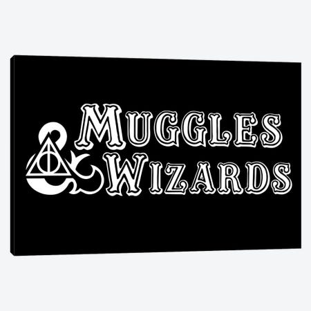Muggles And Wizards Canvas Print #ACM264} by Antonio Camarena Canvas Artwork