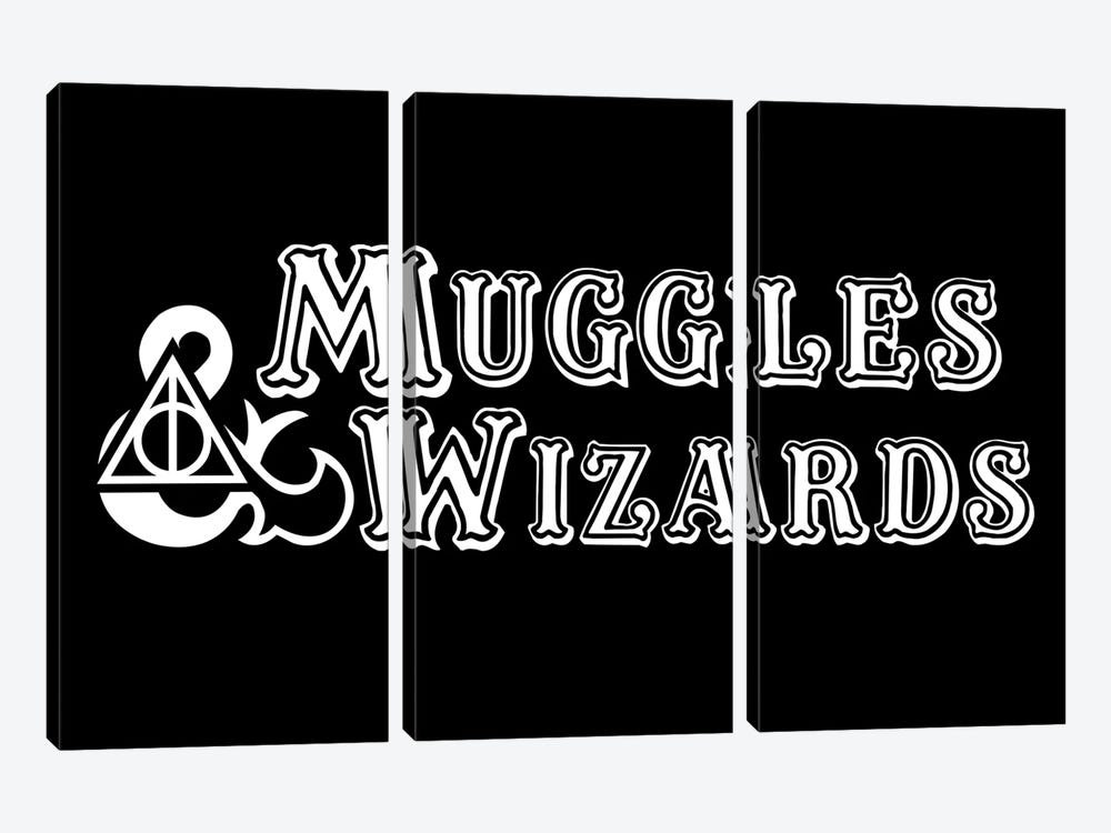 Muggles And Wizards by Antonio Camarena 3-piece Art Print