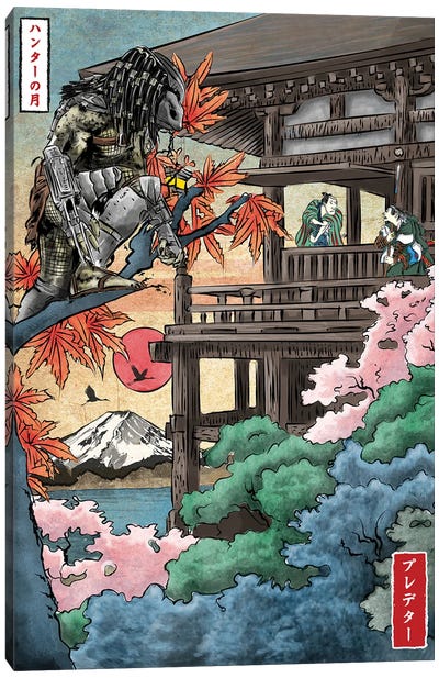 Trophy Hunter In Japan Canvas Art Print - Action & Adventure Movie Art