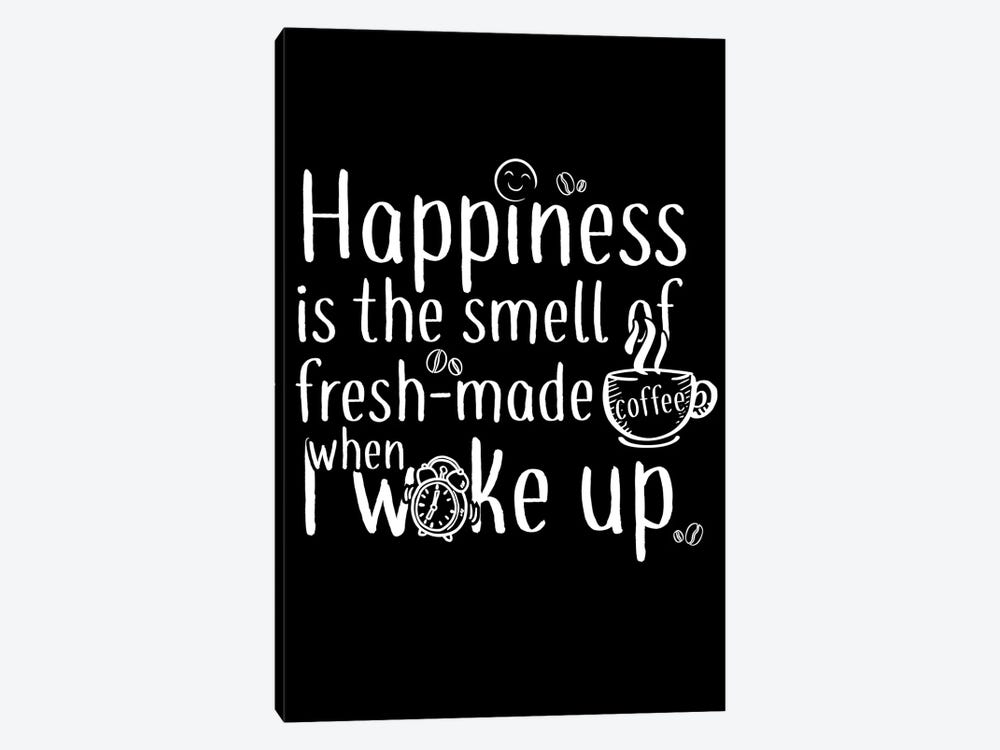 Happiness Is A Cup Of Coffee by Antonio Camarena 1-piece Canvas Artwork
