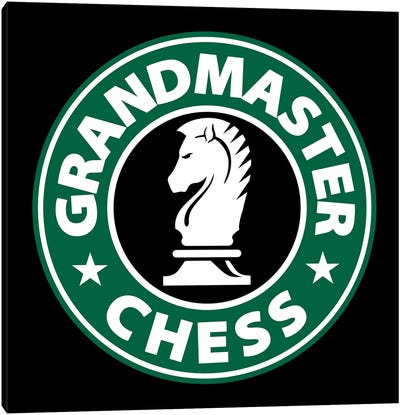 Grandmaster Canvas Art Print - Cards & Board Games