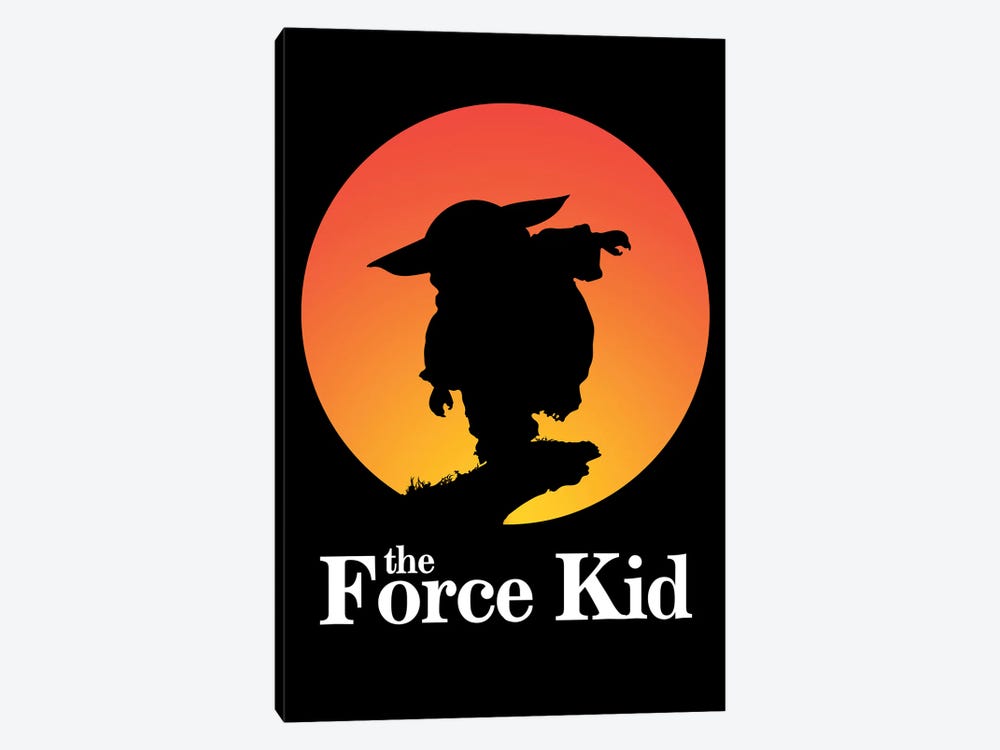 The Force Kid by Antonio Camarena 1-piece Canvas Art Print