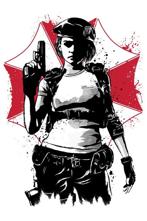 S.T.A.R.S. Alpha Team by Antonio Camarena wall art