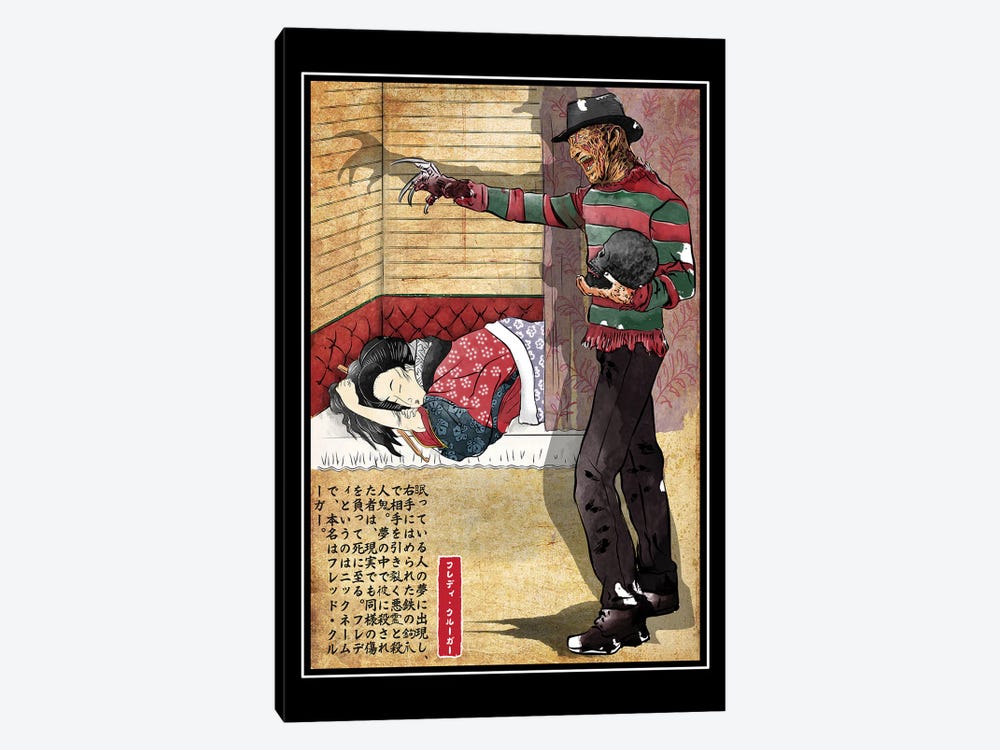 Freddy In Japan by Antonio Camarena 1-piece Canvas Print