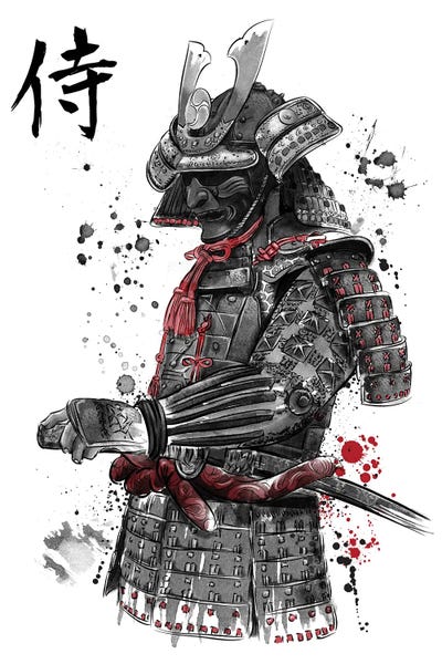 Samurai Sumi-E