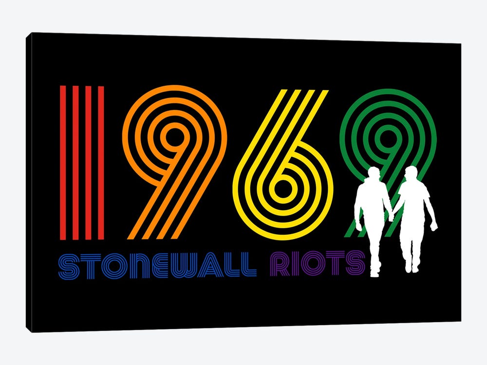 1969 Stonewall Riots by Antonio Camarena 1-piece Art Print