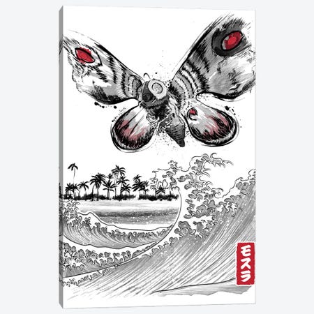 The Rise Of The Giant Moth Canvas Print #ACM42} by Antonio Camarena Canvas Wall Art