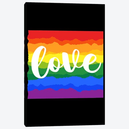 Love Pride Canvas Print #ACM430} by Antonio Camarena Canvas Wall Art