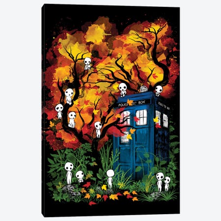 The Doctor In The Forest Canvas Print #ACM44} by Antonio Camarena Canvas Print