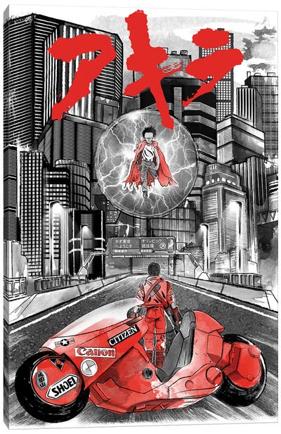 Welcome To Neo Tokyo Canvas Art Print