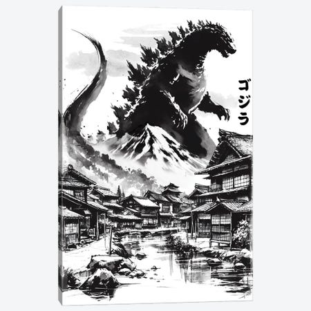 The King In The Japanese Village Canvas Print #ACM496} by Antonio Camarena Canvas Print