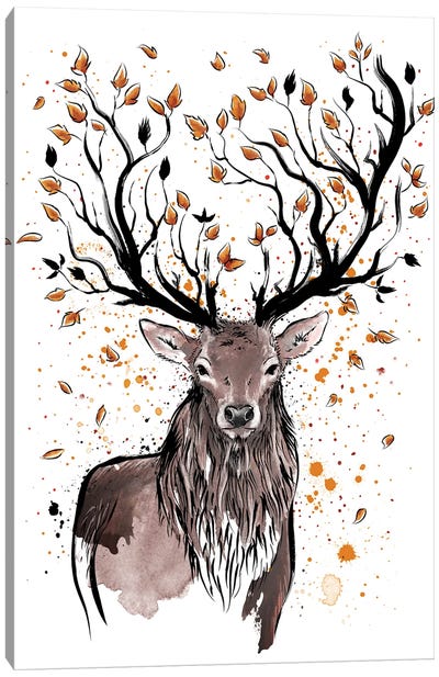 Autumn Feelings Canvas Art Print - Antonio Camarena