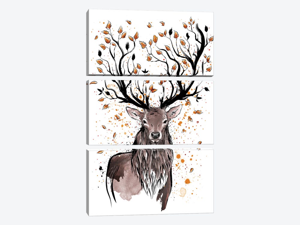 Autumn Feelings by Antonio Camarena 3-piece Art Print