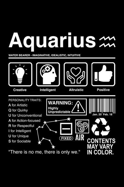 Aquarius: Aquarius Label by Antonio Camarena