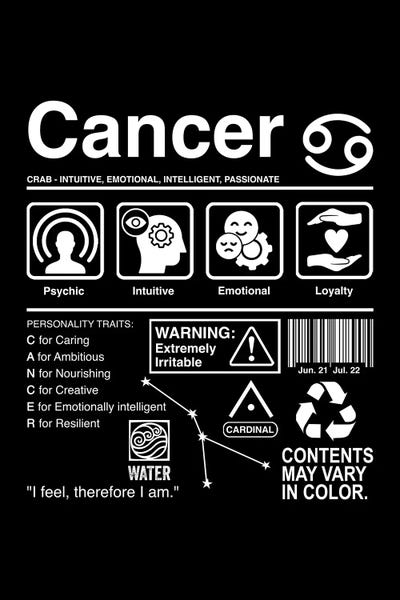 Cancer: Cancer Label by Antonio Camarena