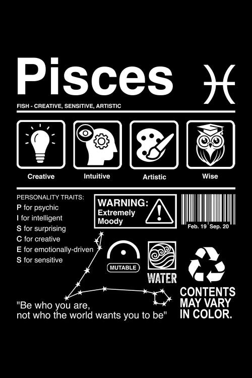 Pisces Label