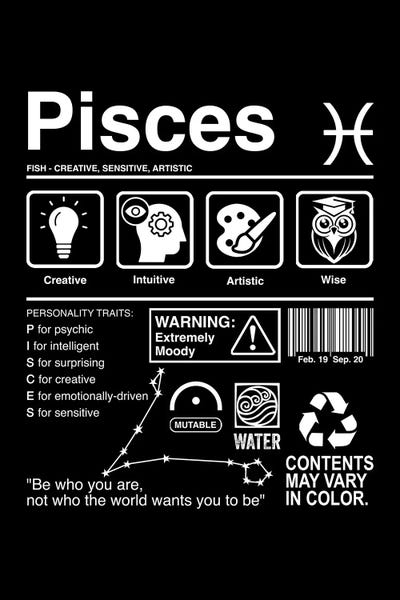 Pisces Label
