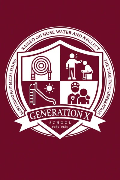 The Eighties: Generation X School by Antonio Camarena