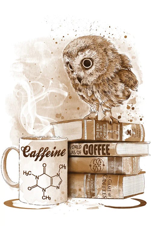 Coffee Obsession by Antonio Camarena wall art