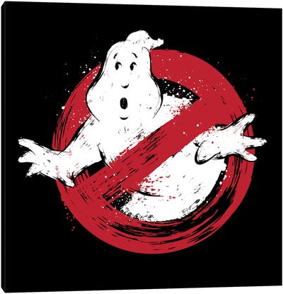 I Am A Ghostbusters Canvas Art Print - Horror Art